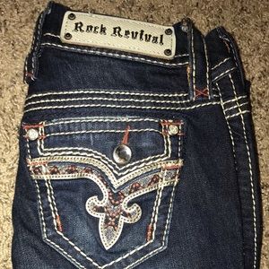 Women’s bootcut rock revival jeans NWOT